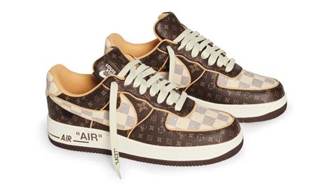 Louis Vuitton x Nike Air Force 1 .